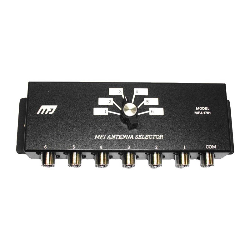 MFJ-1701 COMMUTATORE DI ANTENNA A 6 VIE COMMUTATORI D'ANTENNA