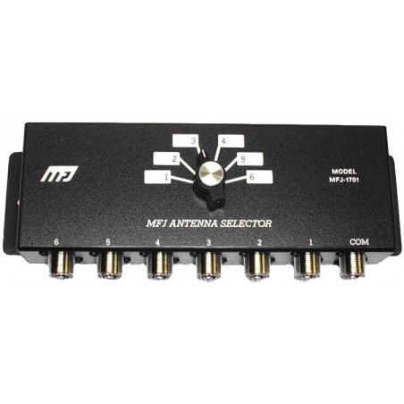 MFJ-1701 COMMUTATORE DI ANTENNA A 6 VIE COMMUTATORI D'ANTENNA