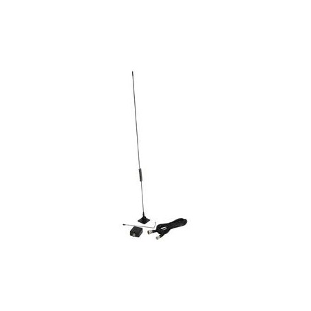 MFJ-1734 ANTENNA BIBANDA VEICOLARE DA VETRO VHF/UHF/SHF VEICOLARI