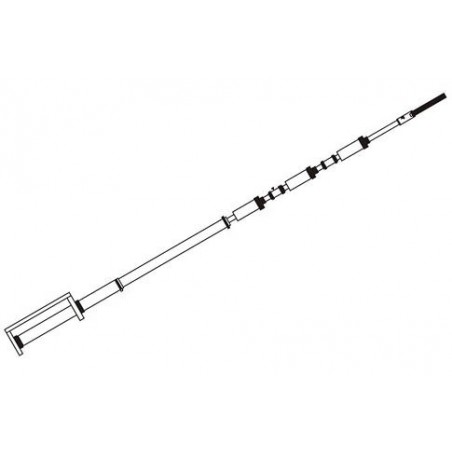 HY GAIN AV-12AVQ ANTENNA VERTICALE 3 BANDE 10/15/20 METRI HF VERTICALI