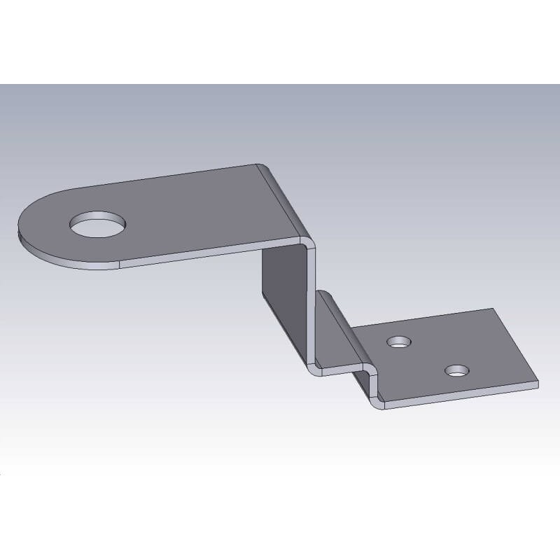 SIRIO TRM-4 STAFFA IN ACCIAIO INOX PER CAMION STAFFE E SUPPORTI