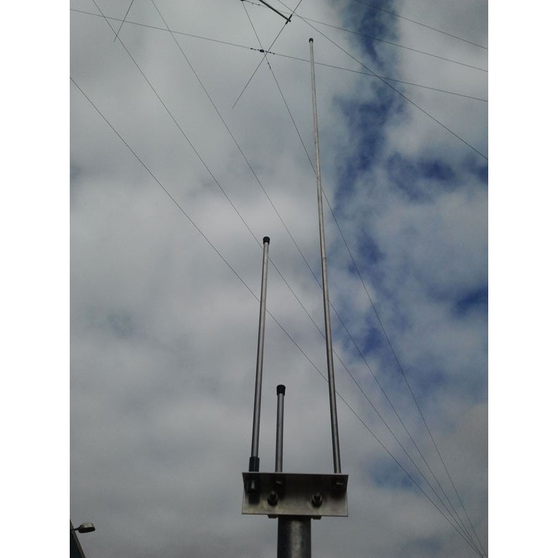 EANTENNA EA270J ANTENNA VERTICALE VHF/UHF VHF/UHF/SHF BASE