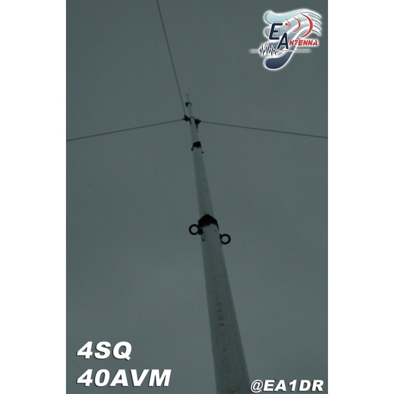 EANTENNA 40AVM ANTENNA VERTICALE 7 MHZ HF VERTICALI