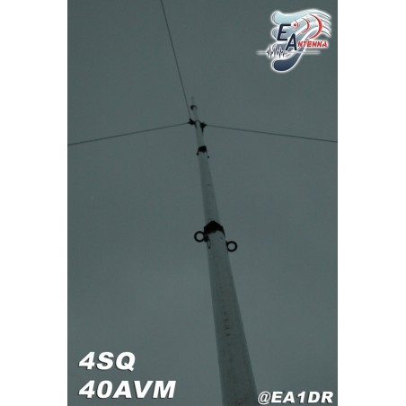 EANTENNA 40AVM ANTENNA VERTICALE 7 MHZ HF VERTICALI