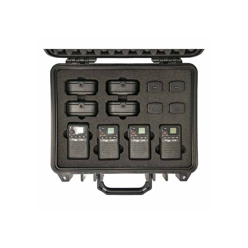 POLMAR CUBE MULTIPACK 4 PEZZI RICETRASMETTITORE PMR446 PMR446