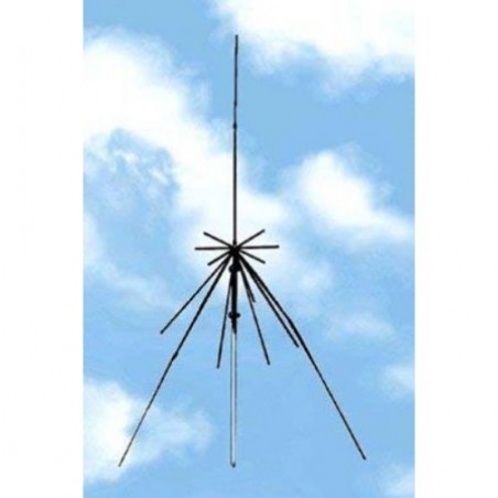 FALKOS D-130 ANTENNA DISCONE 25-1300MHZ LARGA BANDA PER RICEZIONE