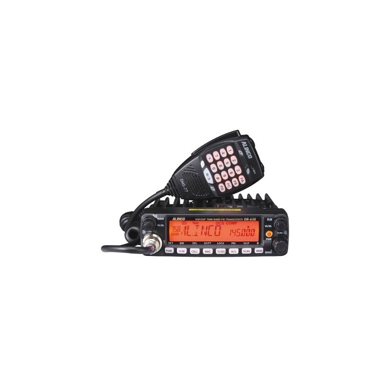ALINCO DR-638HE RICETRASMETTITORE VEICOLARE VHF/UHF VEICOLARI