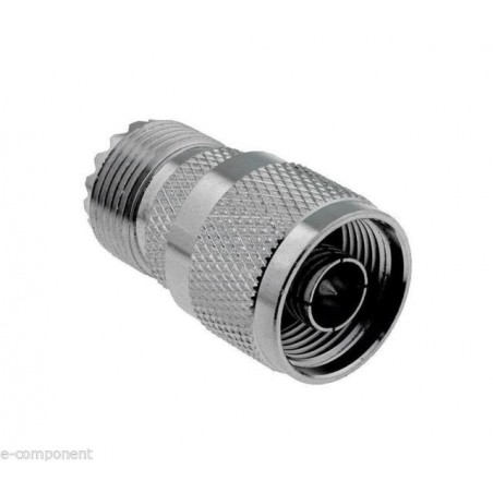 ADATTATORE DA MASCHIO N A FEMMINA UHF N