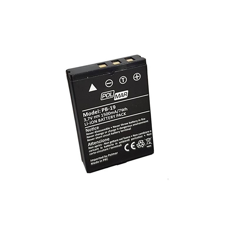 POLMAR PB-19 BATTERIA DI RICAMBIO PER NAVY-015HP BATTERIE COMPATIBILI