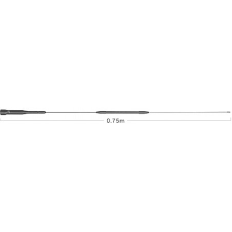 DIAMOND AZ-507FX ANTENNA BIBANDA VEICOLARE 144-430 MHZ VHF/UHF/SHF VEICOLARI