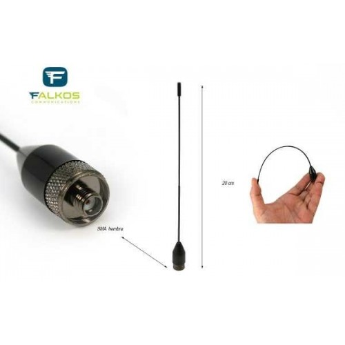 FALKOS SRH-519F ANTENNA PER PORTATILI VHF/UHF  PER PORTATILI