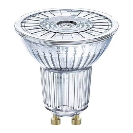 OSRAM LED (monocolore) Classe energetica A+ (A++ - E) GU10 Riflettore 4.3 W  50 W Bianco neutro (Ø x L) 51 mm x 55 mm DI TUTT...