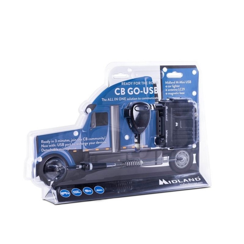 MIDLAND CB GO USB RICETRASMETTITORE CB IN BLISTER CB