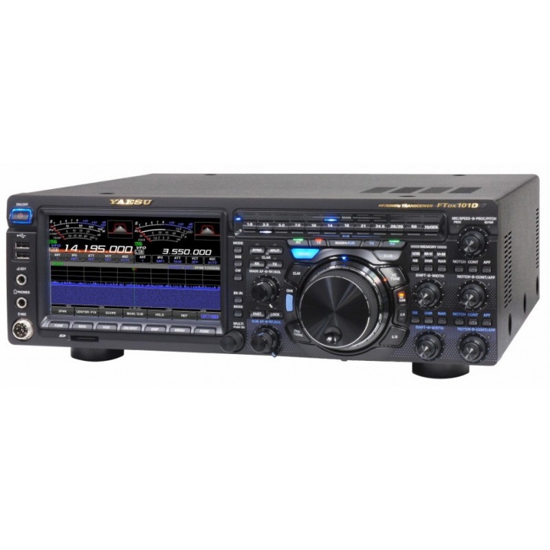 YAESU FTDX-101D RICETRASMETTITORE HF-50 MHZ 100W 5ANNI DI GARANZIA BASE