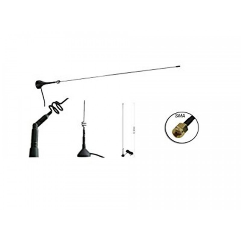 DIAMOND MR-73S ANTENNA MAGNETICA VEICOLARE ATTACCO SMA VHF/UHF/SHF VEICOLARI