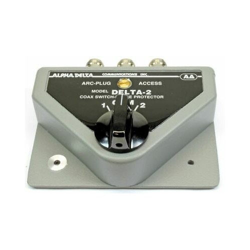 ALPHADELTA 2B/PL COMMUTATORE COASSIALE A 2 VIE ATTACCO PL COMMUTATORI D'ANTENNA
