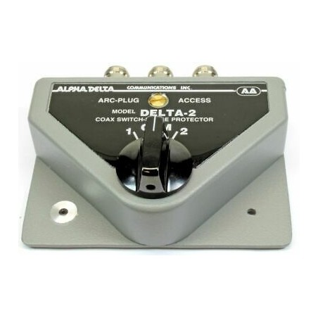 ALPHADELTA 2B/PL COMMUTATORE COASSIALE A 2 VIE ATTACCO PL COMMUTATORI D'ANTENNA