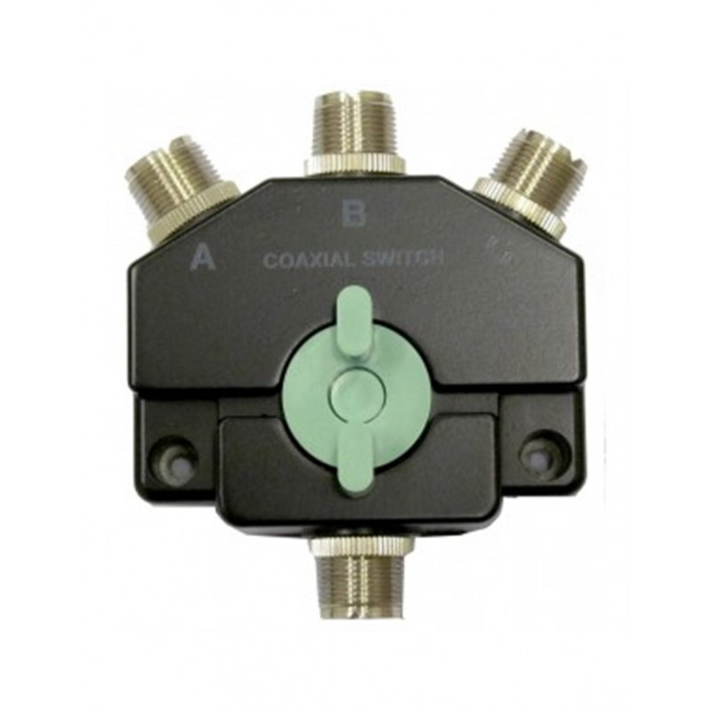 FALKOS CO-301 COMMUTATORE COASSIALE A 3 VIE COMMUTATORI D'ANTENNA