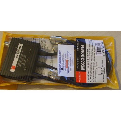 DIAMOND MX-3300MN TRIPLEXER HF-VHF/UHF/SHF DUPLEXER E TRIPLEXER