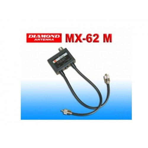 DIAMOND MX-62M DUPLEXER HF/VHF-UHF DUPLEXER E TRIPLEXER