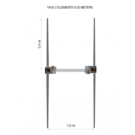 ULTRABEAM ANTENNA 2 EL 6-20M HF DIRETTIVE