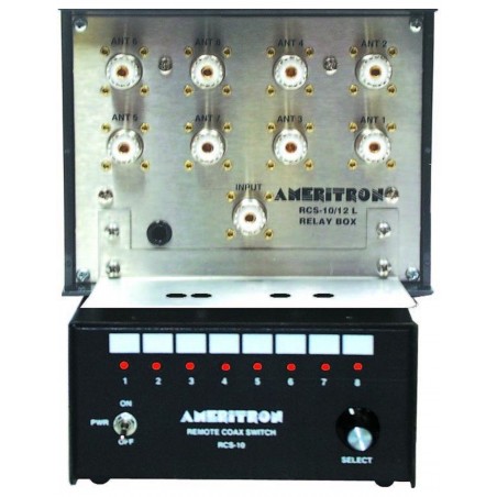 AMERITRON RCS-10X COMMUTATORE D'ANTENNA A 8 VIE COMMUTATORI D'ANTENNA