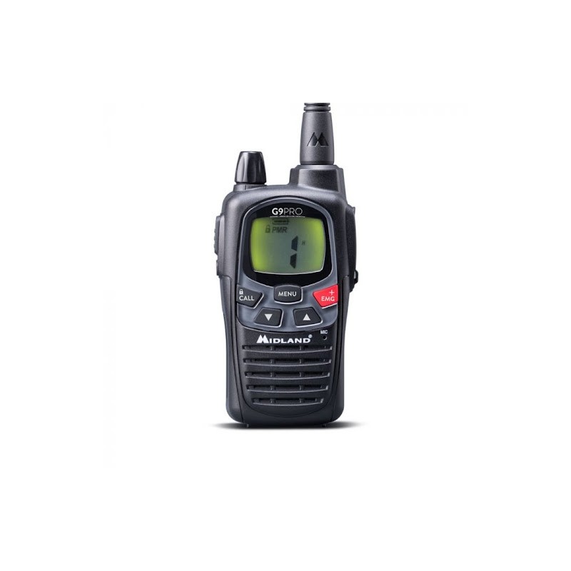 Midland G9 PRO Ricetrasmettitore PMR446 Nero PMR446