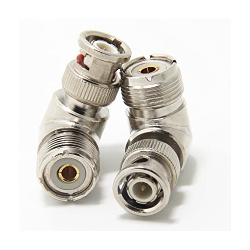 ADATTATORE DA BNC MASCHIO A UHF FEMMINA ANGOLARE UHF (PL)