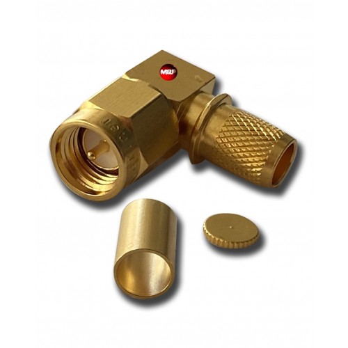 MESSI&PAOLONI C.SMA.HYF5MS-90 CONNETTORE SMA ANGOLARE A 90° 5 mm