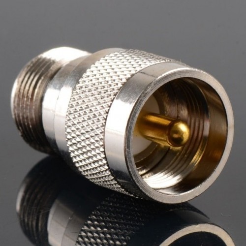 ADATTATORE DA MASCHIO UHF A FEMMINA N N