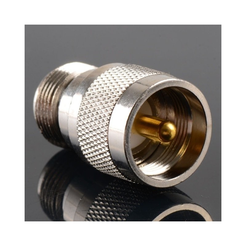 ADATTATORE DA MASCHIO UHF A FEMMINA N N