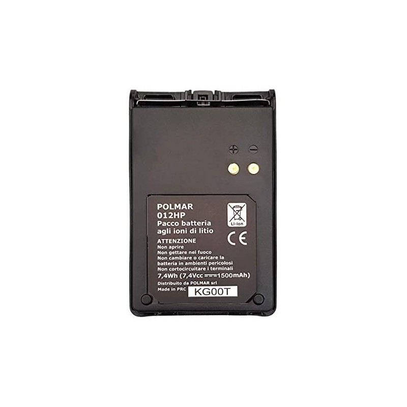 POLMAR PB-17PLUS BATTERIA DI RICAMBIO PER NAVY 012HP BATTERIE COMPATIBILI