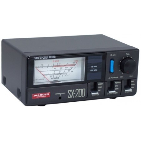 DIAMOND SX-200 ROSMETRO/WATTMETRO 1,8-200 MHZ 200W ROSMETRI/WATTMETRI