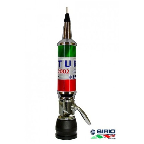SIRIO TURBO 2002 ITALIA ANTENNA VEICOLARE CB  CB VEICOLARI