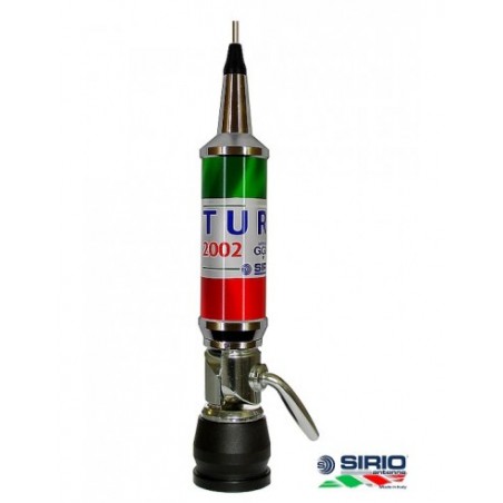 SIRIO TURBO 2002 ITALIA ANTENNA VEICOLARE CB  CB VEICOLARI