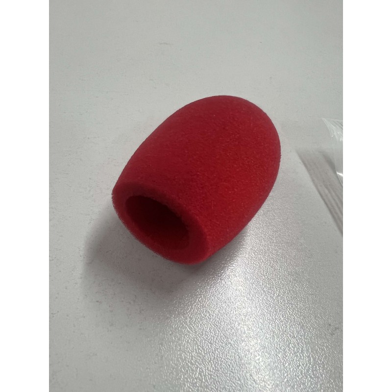 SPUGNA COPRI MICROFONO ROSSA ACCESSORI VARI