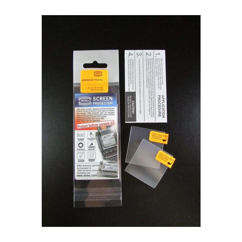 PROTEZIONE PER LO SCHERMO PER KENWOOD TH-D74 CUSTODIE E COVER