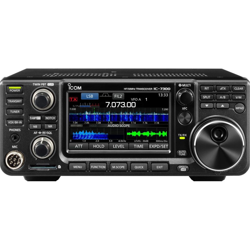 ICOM IC-7300 RICETRASMETTITORE HF+50/70MHz Garanzia ufficiale Advantec BASE