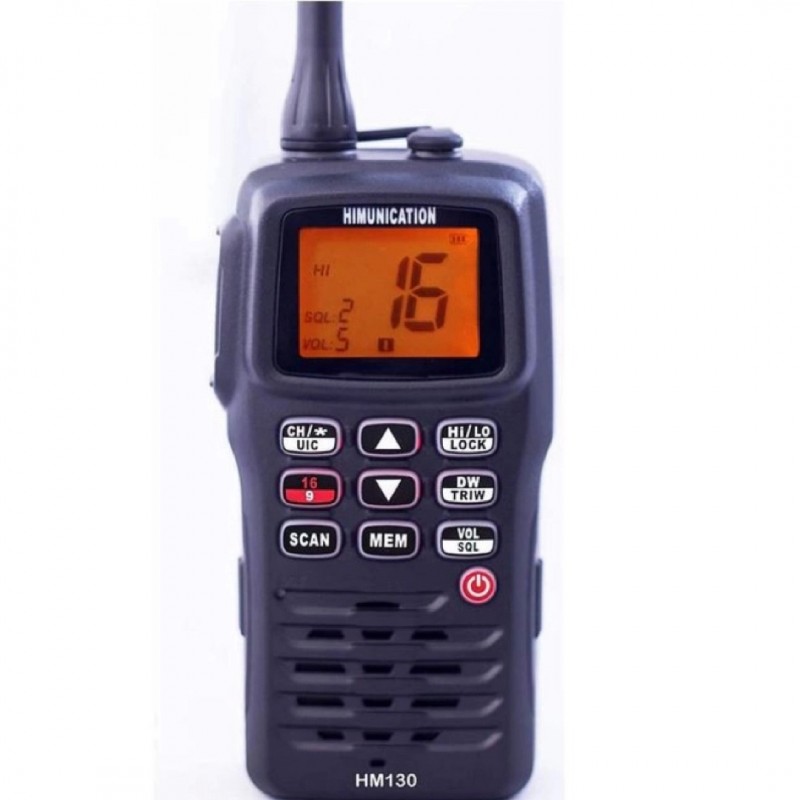 HIMUNICATION HM-130 + RICETRASMETITTORE NAUTICO 6W NAUTICI