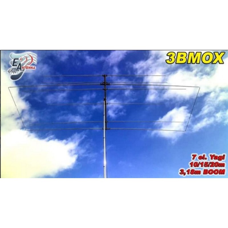 EANTENNA 3BMOX 7 ELEMENTI 10-15-20M MOXON HF DIRETTIVE