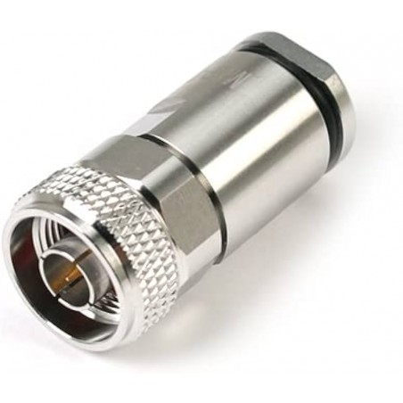 CONNETTORE N MASCHIO A SALDARE PER CAVI 10MM N