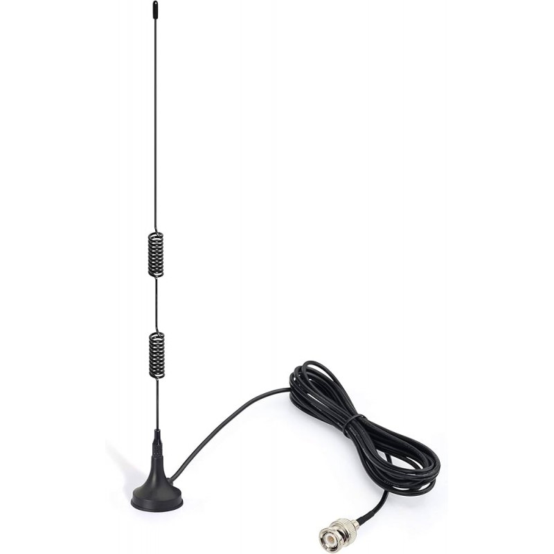 FALKOS VUM-SMA ANTENNA VEICOLARE CON BASE MAGNETICA VHF-UHF  VHF/UHF/SHF VEICOLARI
