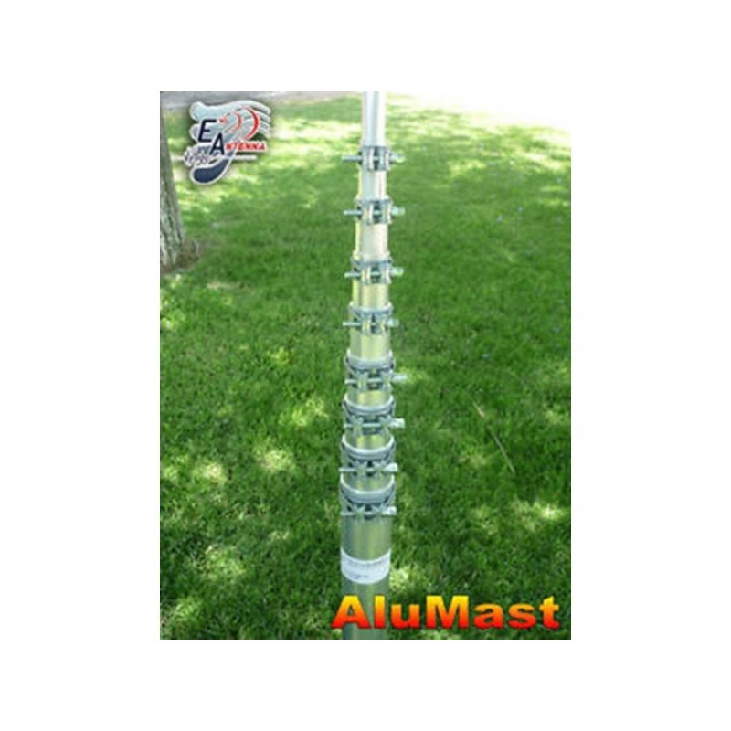 EANTENNA ALUMAST EA6@1,15M MAST TELESCOPICO ALLUMINIO PALI E STAFFE DI FISSAGGIO