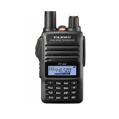 Yaesu FT-4X Ricetrasmettitore portatile Dual Band Compatto + Espansione di Banda Ricetrasmettitori Portatili