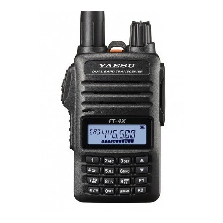 Yaesu FT-4X Ricetrasmettitore portatile Dual Band Compatto + Espansione di Banda Ricetrasmettitori Portatili