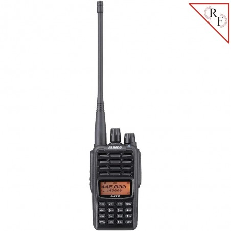 Alinco DJ-VX50HE Ricetrasmettitore Portatile VHF/UHF + Espansione Ricetrasmettitori Portatili