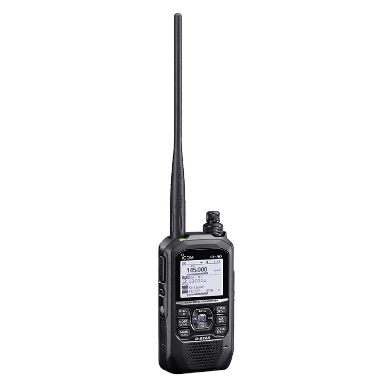ICOM ID-50E Ricetrasmettitore portatile Analogico-Digitale Ricetrasmettitori Portatili