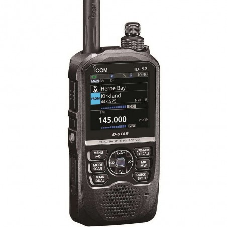 ICOM ID-52E Ricetrasmettitore Portatile D-STAR VHF/UHF Ricetrasmettitori Portatili