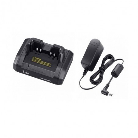 ICOM BC-202IP3L + ICOM BC-123SE Caricabatterie rapido da tavolo per ICOM ID-52E CARICA BATTERIE