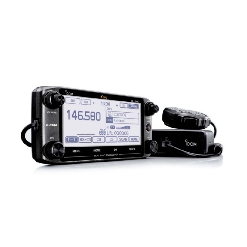 ICOM ID-5100E Ricetrasmettitore Analogico/Digitale Veicolare Dual Band VHF/UHF Ricetrasmettitori Veicolari